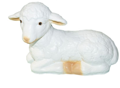 Design Sheep Small Figure Garden Statue Sculpture Figures Sculptures Decoration new